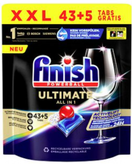 Finish Powerball Ultimate XXL Tablety do myčky All-in-One 48 ks