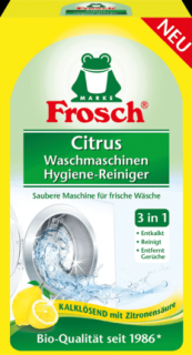Frosch Čistící prostředek do pračky s vůní citrusů 250g - BIO