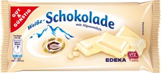 G&G Bílá čokoláda z alpského mléka 100g