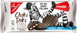 G&G Choki Doki čokoládové koláčky s mléčnou náplní 250g