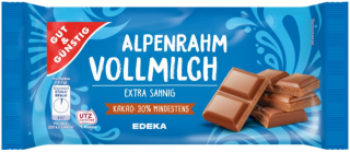 G&G Mléčná čokoláda z Alpského mléka 100g