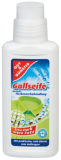 G&G Odstraňovač skvrn s obsahem žlučového mýdla s aplikačním kartáčkem 250ml