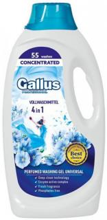 Gallus Professional 4v1Universal Gel na praní bílého a barevného prádla XL 55 Pracích cyklů