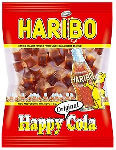 Haribo Happy Cola 175g - Originál z Německa
