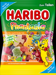Haribo Phantasia kyselé 200g - Originál z Německa