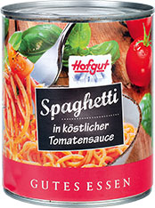 Hofgut Italské špagety v rajčatové omáčce 800g