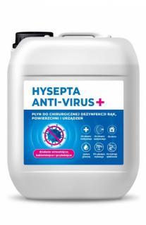 Hysepta Anti-Virus+ Chirurgická dezinfekce na ruce a povrchy 5L