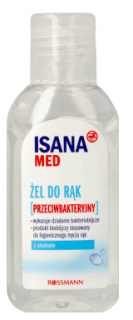 ISANA MED Antibakteriální gel na ruce 50ml