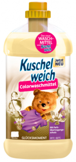 Kuschelweich Waschmittel Glücksmoment Color gel na praní barevného prádla 35 Pracích cyklů