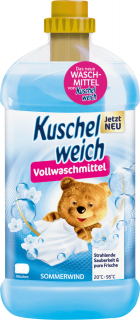 Kuschelweich Waschmittel Sommerwind gel na praní bílého a barevného prádla 35 Pracích cyklů
