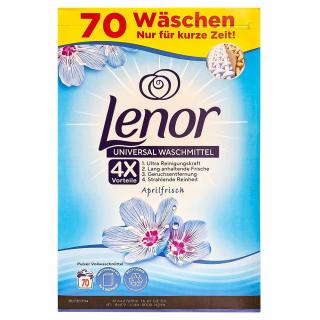 Lenor Aprilfrisch Prášek na praní 2v1 XXL 70 Pracích cyklů