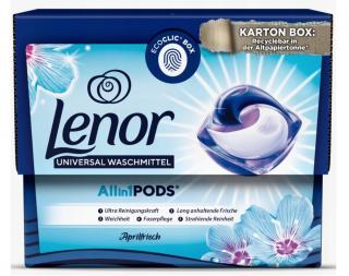 Lenor Pods 3v1 Aprilfrish kapsle na praní bílého a barevného prádla 10ks