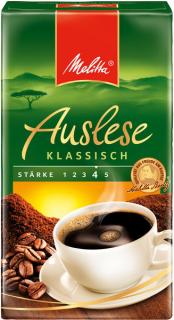 Melitta Auslese Klassisch Mletá káva 500g - Originál z Německa