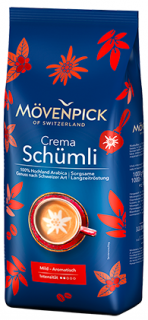Mövenpick Schumli Zrnková káva 1000g - Originál z Německa
