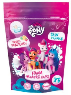 My Little Pony Pěnotvorné kapsle do koupele pro děti 6 ks