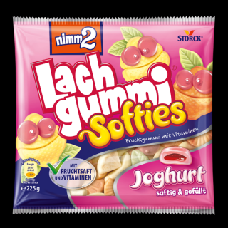 nimm2 Lach gummi Softies Joghurt 225g - Originál z Německa