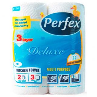 Perfex Deluxe 3-vrstvé papírové utěrky 2 role á 50 útržků
