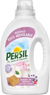 Persil Bouquet de Provence Gel na praní bílého a barevného prádla s Marseillským mýdlem 22 pracích cyklů