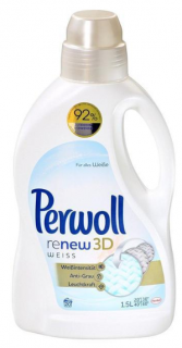 Perwoll Renew 3D White gel na praní 24 Pracích cyklů