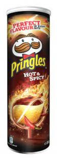 Pringles Hot & Spicy Chipsy v tubě XXL 200g