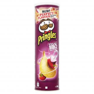Pringles Texas BBQ Chipsy v tubě XXL 200g
