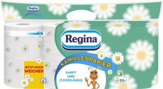 Regina toaletní papír s heřmánkovým extraktem třívrstvý 8ks á 150 útržků