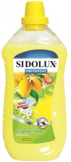 Sidolux Universal Soda Power Fresh Lemon 1l