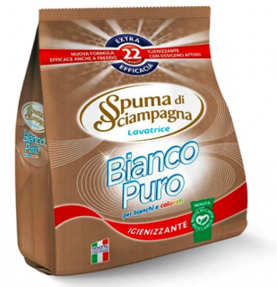 Spuma di Sciampagna Bianco Puro Prášek na praní bílého prádla 22 Pracích cyklů