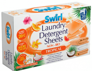 Swirl Tropical Speciální prací utěrky na praní 20 pracích cyklů