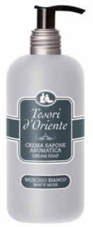 Tesori d'Oriente Parfémované tekuté mýdlo s intenzivní vůní Muschio Bianco 300ml