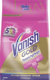 Vanish Gold Teppichpflege Aktivní čisticí prášek na koberce a čalounění 750g