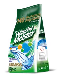 Wasche Meister Universal prášek na praní bílého i barevného prádla 140 Pracích cyklů