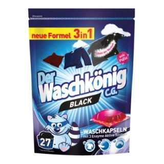 Waschkönig Black Kapsle 3v1 30ks