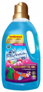 Waschkönig Color Gel na praní barevného prádla 54 Pracích cyklů