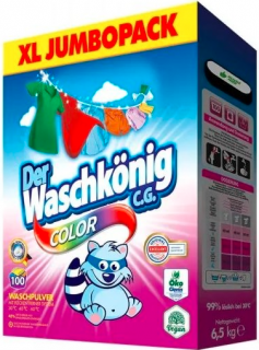 Waschkönig Color Prášek na praní XXL 100 Pracích cyklů