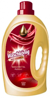 Waschkönig Protein Care Mix Color XXL Gel na barevného prádla 100 Pracích cyklů