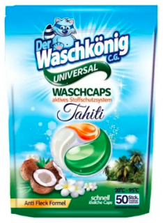 Waschkönig TrioCaps Tahiti Universal Premium 50ks
