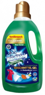 Waschkönig Universal Gel na praní bílého a barevného prádla 54 Pracích cyklů
