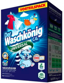 Waschkönig Universal prášek na praní XL 55 Pracích cyklů