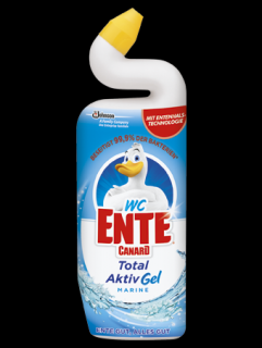 WC Ente Total Aktiv Gel WC čistič 750ml Marine