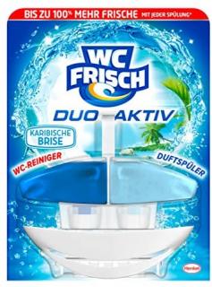 WC Frisch Duo Aktiv WC tekutý blok Karibische Brise