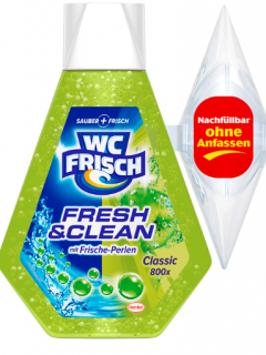 WC Frisch Fresh & Clean WC doplňovací tekutý blok s vůní limetky a máty
