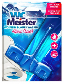 WC Meister Aktiv Kraft Alpen Frisch  barvící  závěs do WC