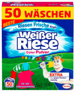 Weisser Riese Color Prášek na praní 50 Pracích cyklů