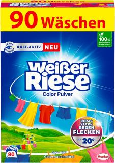 Weisser Riese Color Prášek na praní 90 Pracích cyklů