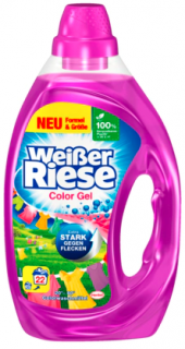 Weisser Riese Intensiv Color Gel na praní 22 Pracích cyklů - NOVÉ SLOŽENÍ