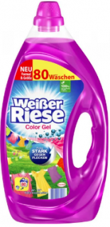 Weisser Riese XXXL Intensiv Color Gel na praní 80 Pracích cyklů - NOVÉ SLOŽENÍ