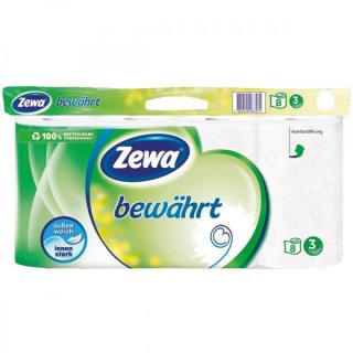 Zewa Bewährt Toaletní papír třívrstvý 8ks á 150 útržků