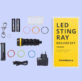 AmmoniteSystem Svítilna LED Stingray Set Deluxe