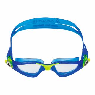 Aqua Sphere plavecké brýle Kayenne Junior CLEAR LENS Barva: modrá/žlutá
